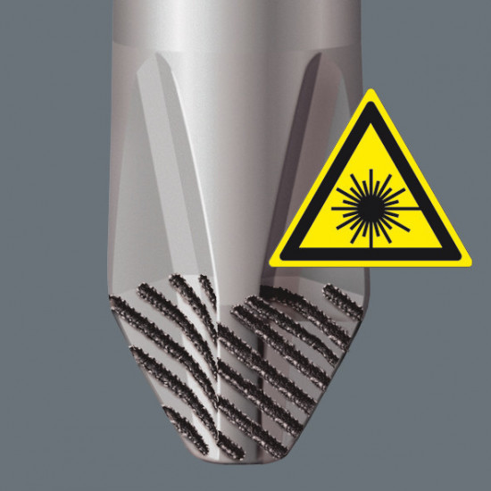 Wera 3334 sleuf schroevendraaier, rvs, 1.2 x 6.5 x 150 mm