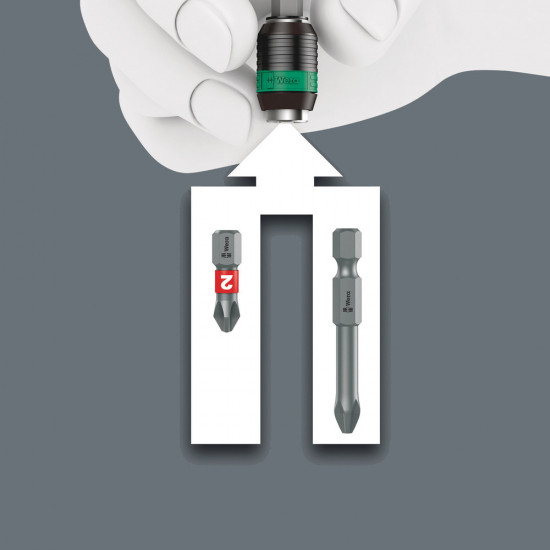 Wera serie 7400 kraftform draaimomentschroevendraaier met vast vooringesteld meetbereik volgens klantspecificatie, pistoolgreep, 7463 x 4,0-8,8 nm