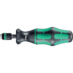 Wera serie 7400 imperial kraftform draaimomentschroevendraaier met vast vooringesteld meetbereik volgens klantspecificatie, maat van de handgreep 105 mm, 7465 x 2.5-11.5 in. lbs.