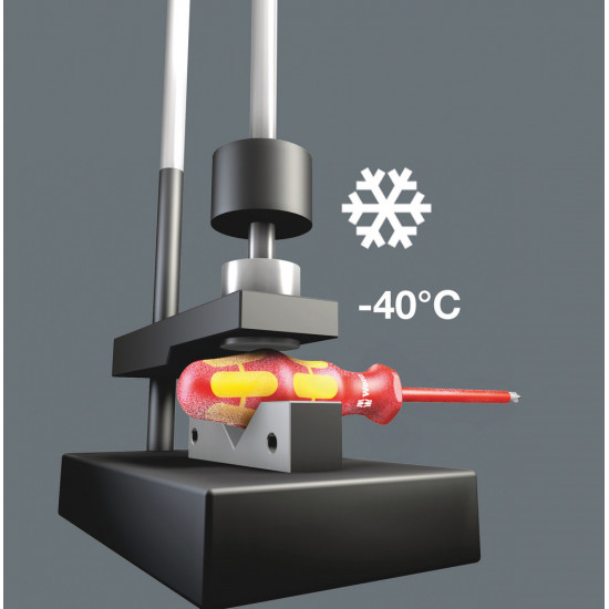 Wera 162 is ph vde geisoleerde phillips schroevendraaier, kling met gereduceerde diameter, ph 2 x 100 mm