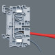 Wera 160 is vde geisoleerde sleuf schroevendraaier, kling met gereduceerde diameter, 0.8 x 4 x 100 mm