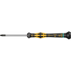 Wera 1567 torx® hf esd kraftform micro schroevendraaier met vasthoudfunctie, tx 10 x 60 mm