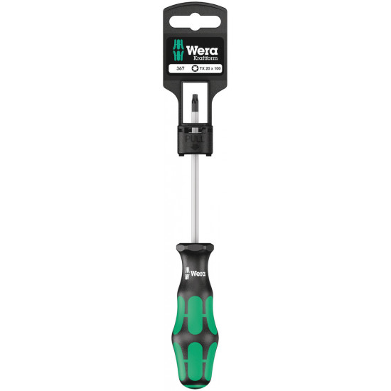 Wera 367 sb torx® schroevendraaier, tx 20 x 100 mm