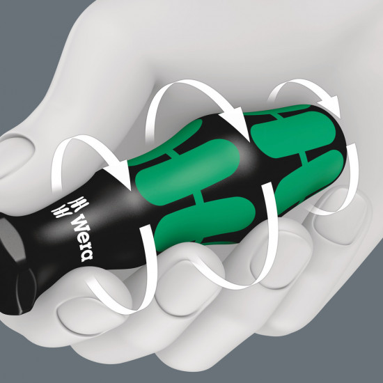 Wera 367/4 torx® hf kraftform plus schroevendraaierset met vasthoudfunctie met 300 mm lange klingen, 4-delig