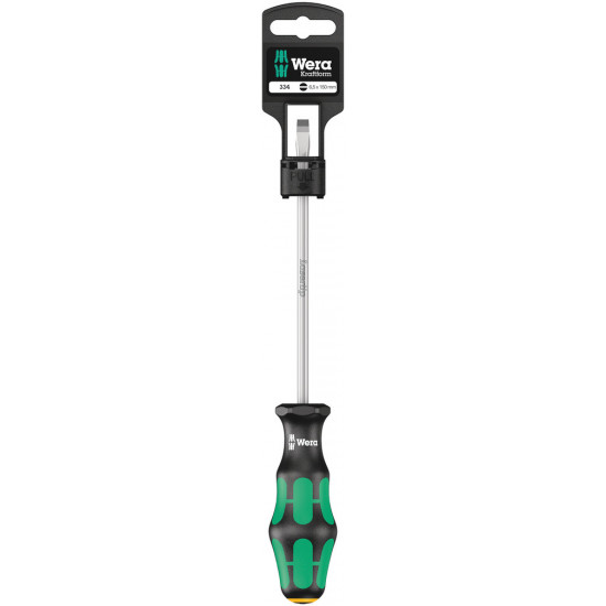 Wera 334 sb sleuf schroevendraaier, garage kling, 1.2 x 8 x 175 mm