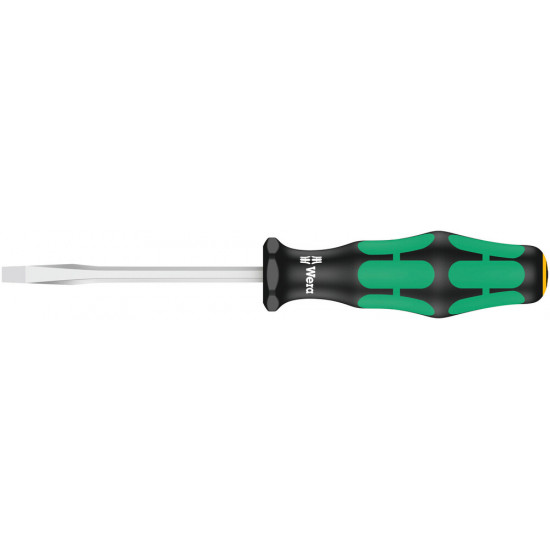 Wera 334 sk sleuf schroevendraaier, zeskant sleutel kling, 0.6 x 3.5 x 75 mm