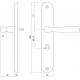 Intersteel DEURKRUK YVONNE OP SCHILD TOILET-/BADKAMERSLUITING 63 MM ME