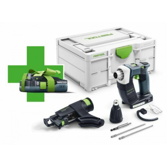 Festool accu-schroefautomaat wc 18-4500- basic 4,0