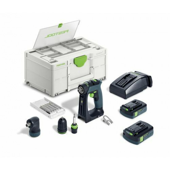 Festool accu-schroefboormachine cxs 18 c3,0-set