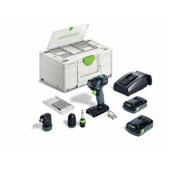 Festool accu-schroefboormachine txs 18 c3,0-set