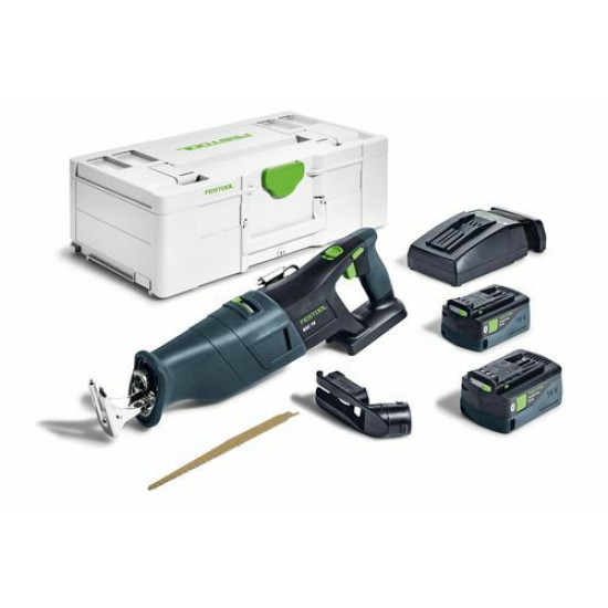 Festool accu-reciprozaagmachine rsc 18 5,0 ebi-plus