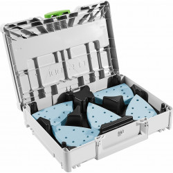 Festool schuurpapier granat systainer³ sys-stf delta gr-set