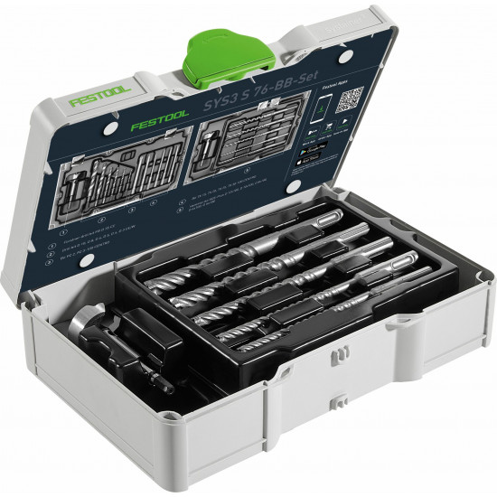 Festool boor en bitset sys3 s 76-bb-set