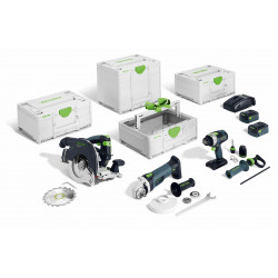 Festool combo-set hkc55/tpc18/agc18/tb 137