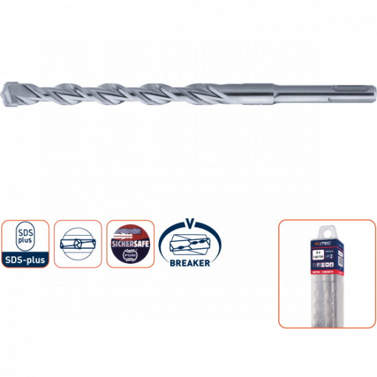 HAMERBOOR SDS+ V-BREAKER ø6,0X100/160