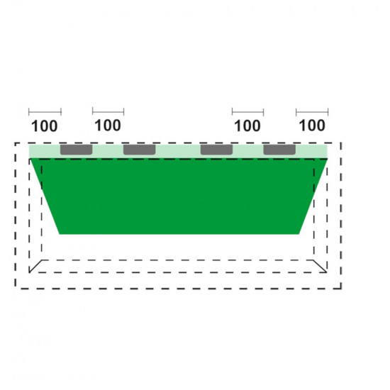 SMART EASYFIX SCHARNIER/89X89X3/RONDHOEK/RVS