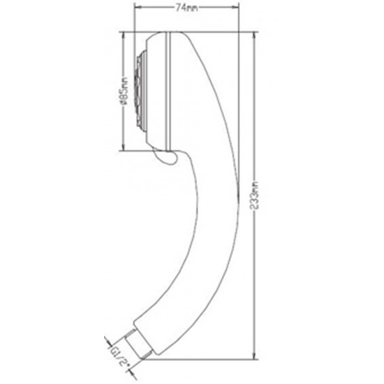 HANDDOUCHE 5ST. R8CM 4358232