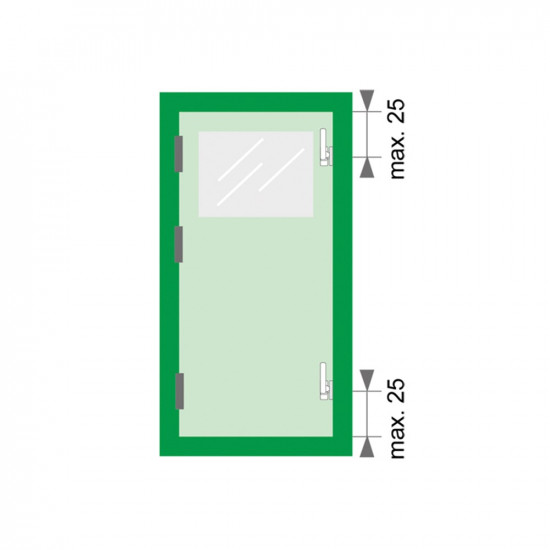 RAAMSL./3327/OPBOUW/RECHTS/ALU F8/EAN