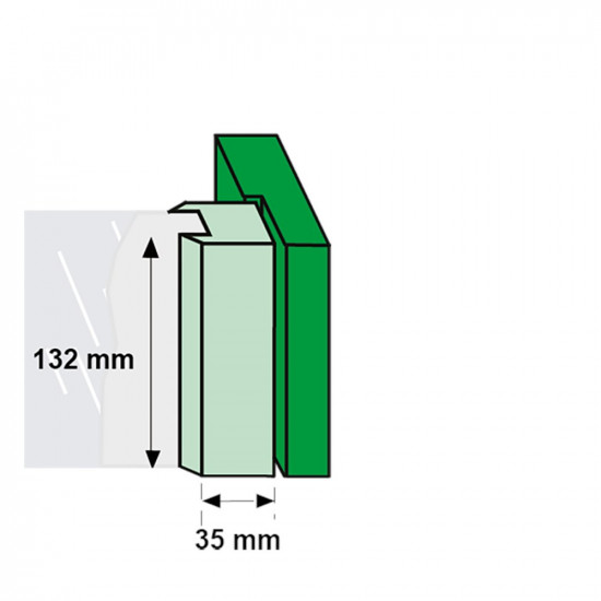 AXA RAAMSL. 3308-41-91 F1 NOK/KNOP DRR 4