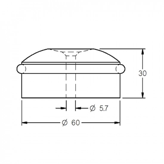 DEURBUFFER VLOER 60MM 4760-11E