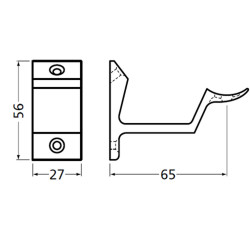 LEUNINGHOUDER OPSCHROEV. NATUREL (3542)