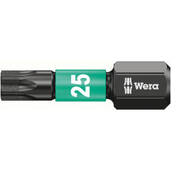 Wera 867/1 imp dc torx® diy impaktor bits, tx 15 x 25 mm, 10-delig