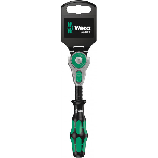 Wera 8000 a sb zyklop speed ratel met 1/4"-aandrijving, 1/4" x 152 mm