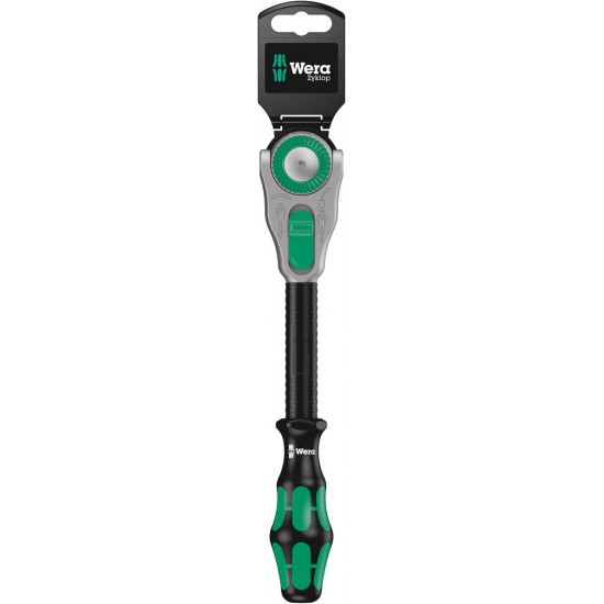 Wera 8000 c sb zyklop speed ratel met 1/2"-aandrijving, 1/2" x 277 mm