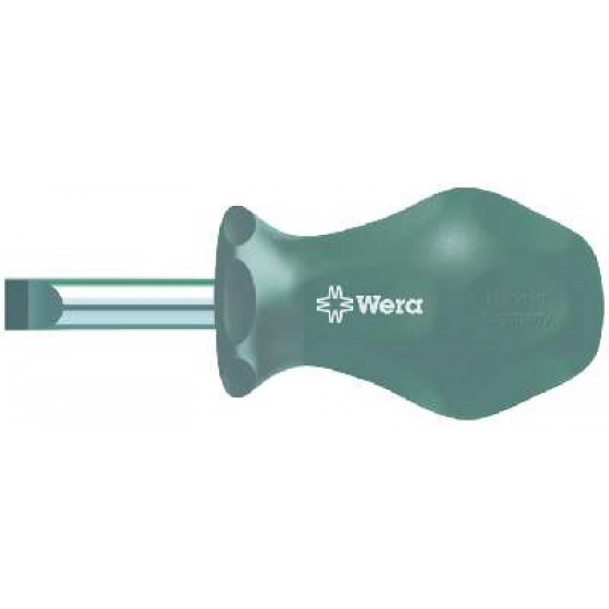 Wera schroevendraaier stubby sleuf 1x5.5