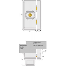 OPLEGRAAMSLOT FTS96 W EE0077