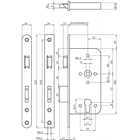 VH CIL. D/N SLOT 2422-17T24-50 ZS