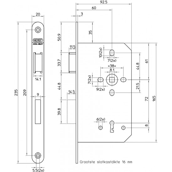 DAG+NACHTSLOT Z.SL.PL KV649/17 DR1