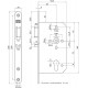 D+N CENTRAAL SLOT Z.SL.PL KV649/47 RVS DR2