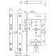 SCHUIFDEURSLOT 2477-17T24-60 ZS