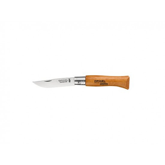 ZAKMES N°04 CARBON, OPINEL CLASSIC, NIET RVS/HOUT