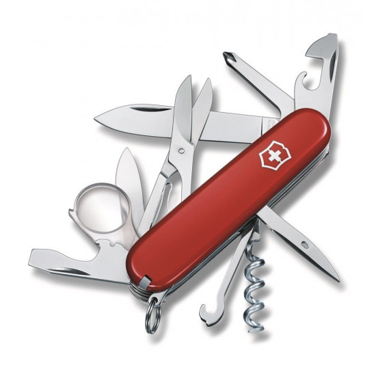 ZAKMES, VICTORINOX, SWISSARMY, EXPLORER, 16FUNCT., ROOD