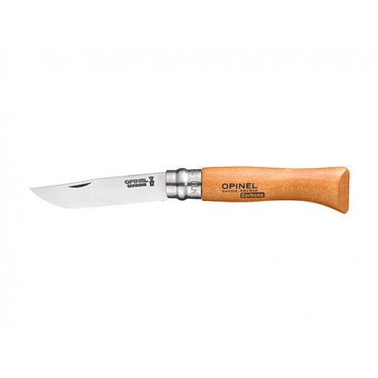 ZAKMES N°08 CARBON, OPINEL CLASSIC, NIET RVS/HOUT, VIROBLOC