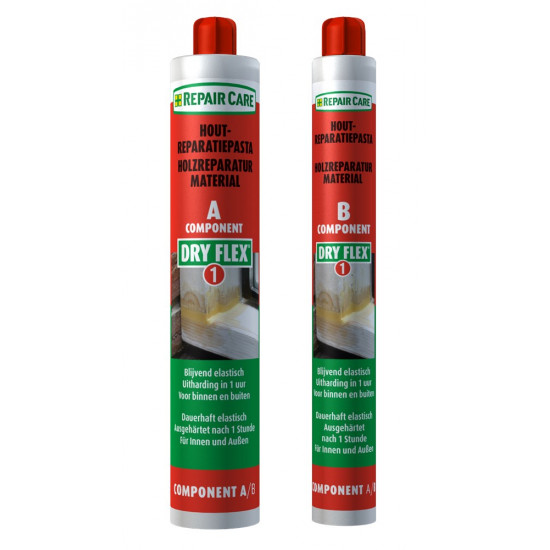 DRY FLEX 1 (COMPONENT A 200ML+B 100ML) ROOD