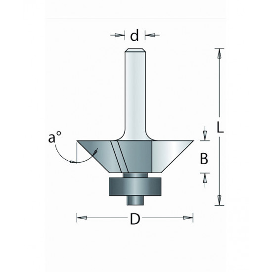 HM KANTENFREES A=45 D=30 Z=3