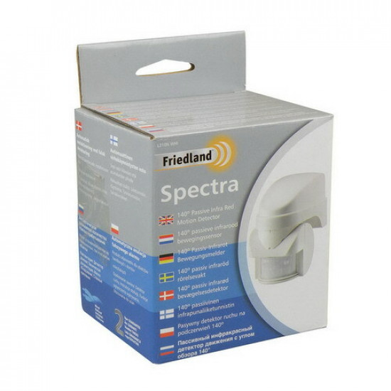 SPECTRA BEWEGINGSMELDER PIR 200GR WIT