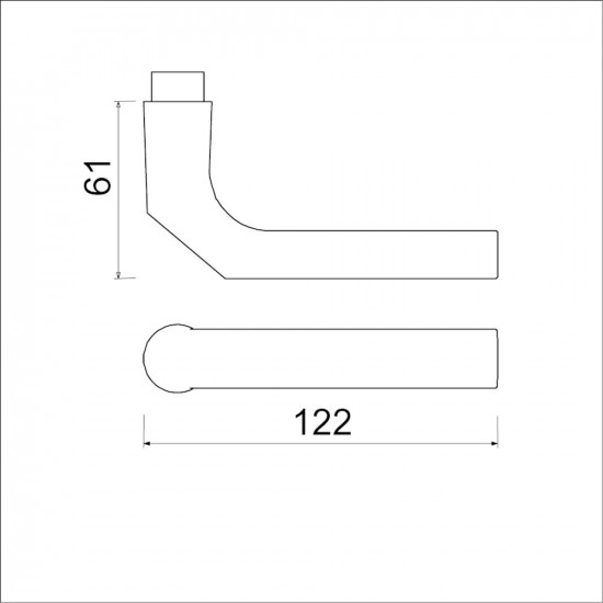 Ami deurkruk 369 dd.38/42 f1