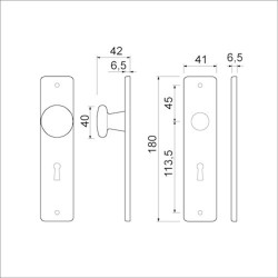 Ami kortschild 180/41 rh pc 55 f-1