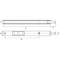 KSB-22020BV / BASC.KANTSCH.220X20MM TYPE 816 BLANK VERZINKT