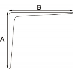 ES 3302B / DRAGER ALUMINIUM 200X300MM WIT