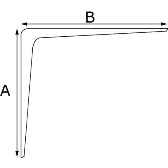 ES 3202B / DRAGER ALUMINIUM 150X200MM WIT