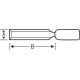 STEEKBEITEL 2-COMP 424P 22MM