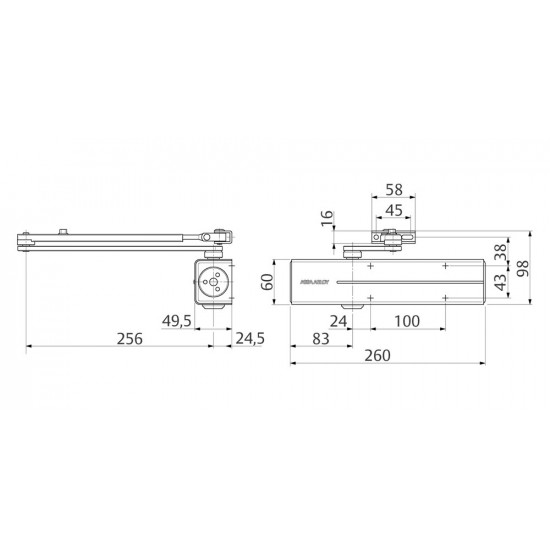 DC300 INCLUSIEF SCHAARARM EN3-6