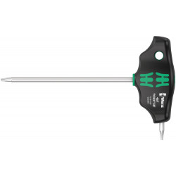 Wera 467 torx® hf t-greep-schroevendraaier met vasthoudfunctie, tx 8 x 100 mm