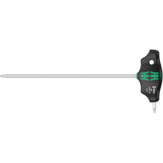 Wera 467 torx® hf t-greep-schroevendraaier met vasthoudfunctie, tx 20 x 200 mm