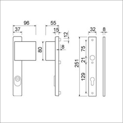 Ami vhb 251/37 kt 72 dd90/80 li f1 a/z 379 rota 251/32 pc 72 dd.53/57 mm